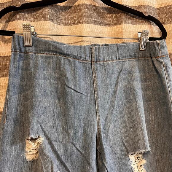 Joe’s Jeans Light Wash Distressed “The Legging” Fit Jeans Size Medium‎ - Picture 3 of 9